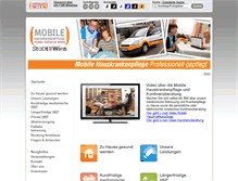 Tablet Screenshot of mobile-hauskrankenpflege.at